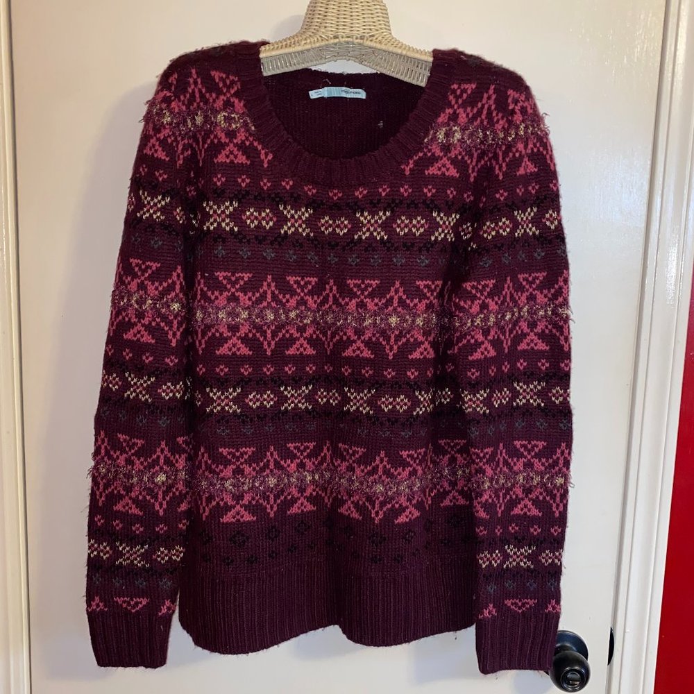 Maurices Long Sleeve Knit Sweater